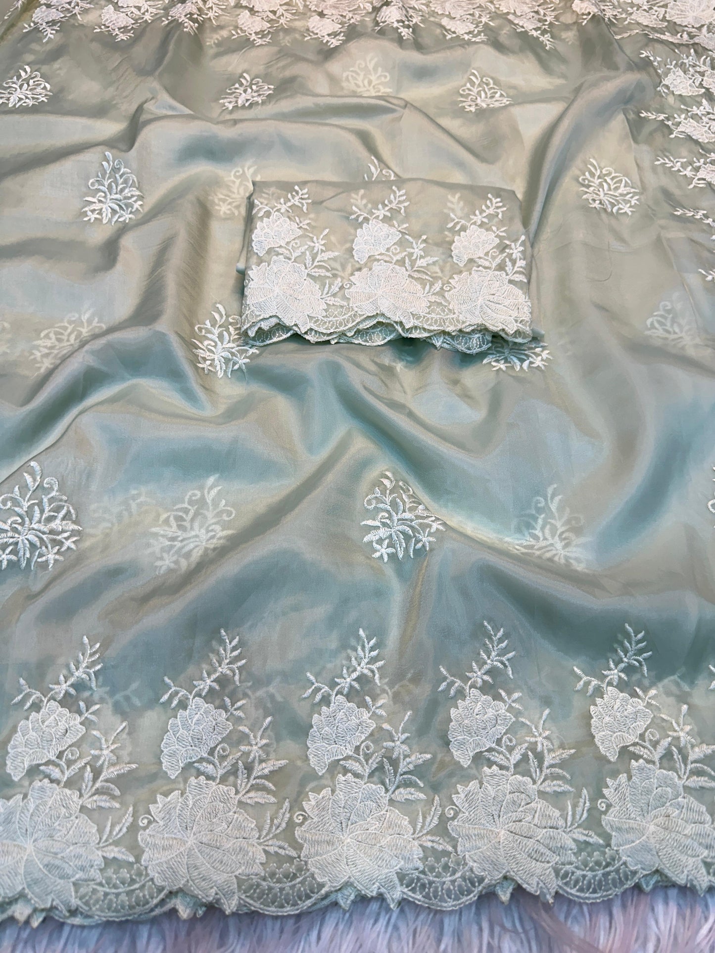 Soft Water Silk Fabric Saree