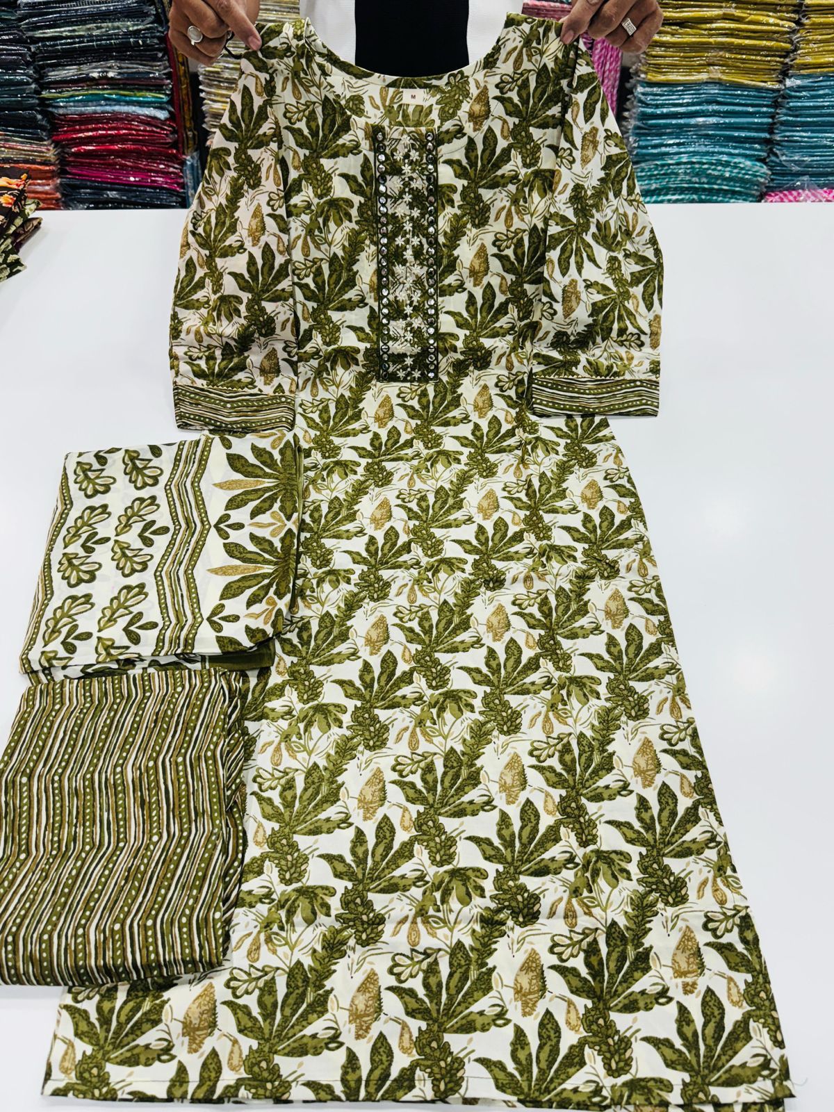 Cotton salwar suit