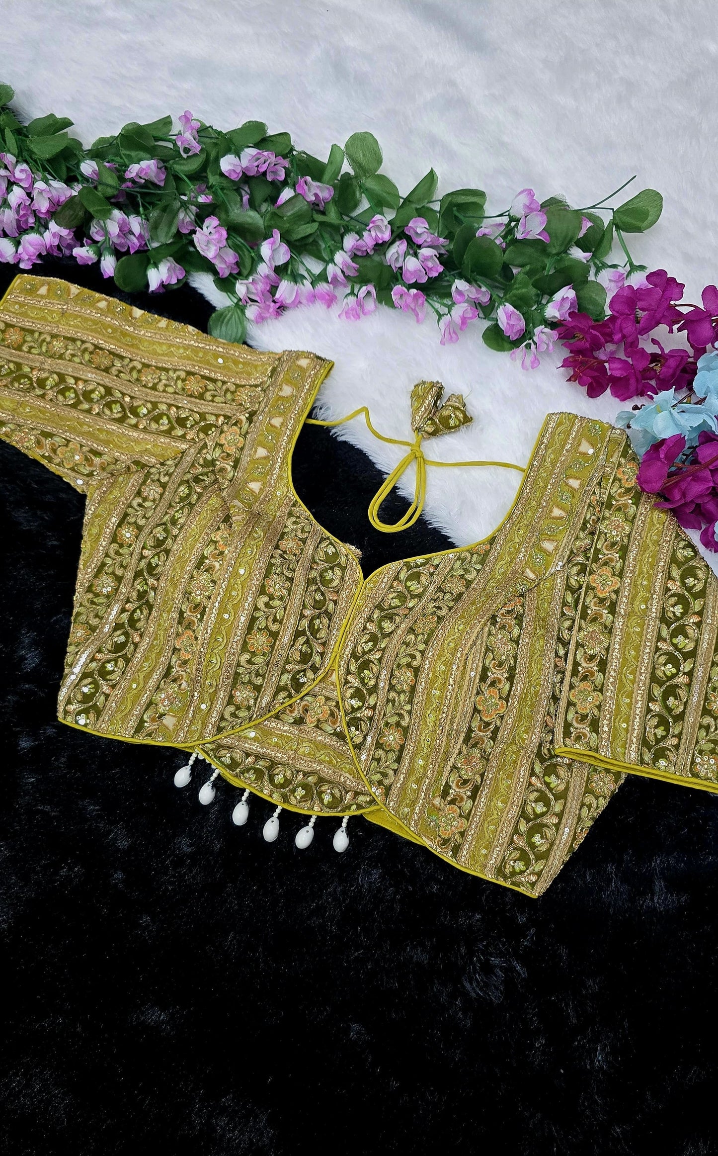 Crep viscose pojisan ready made blouses