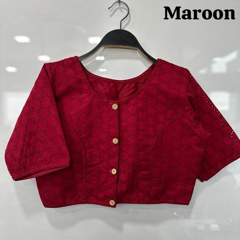 Button Hakoba - Premium Readymade Blouse