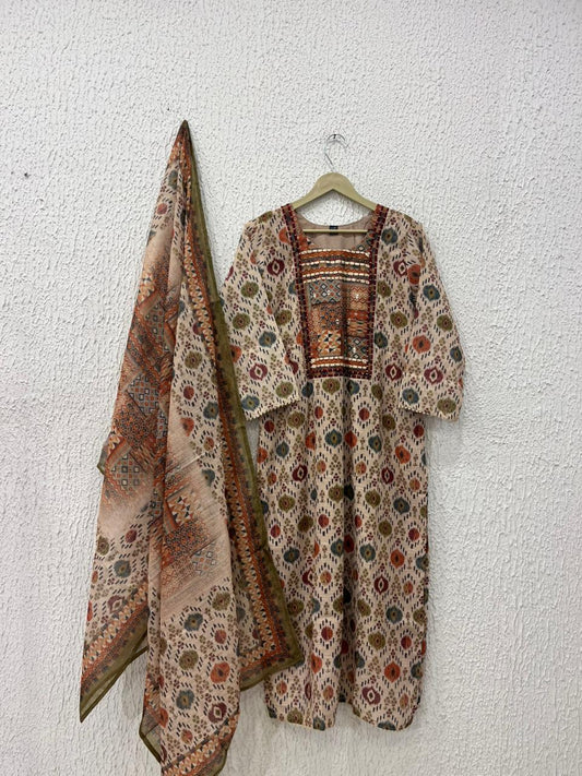 Cotton salwar suit