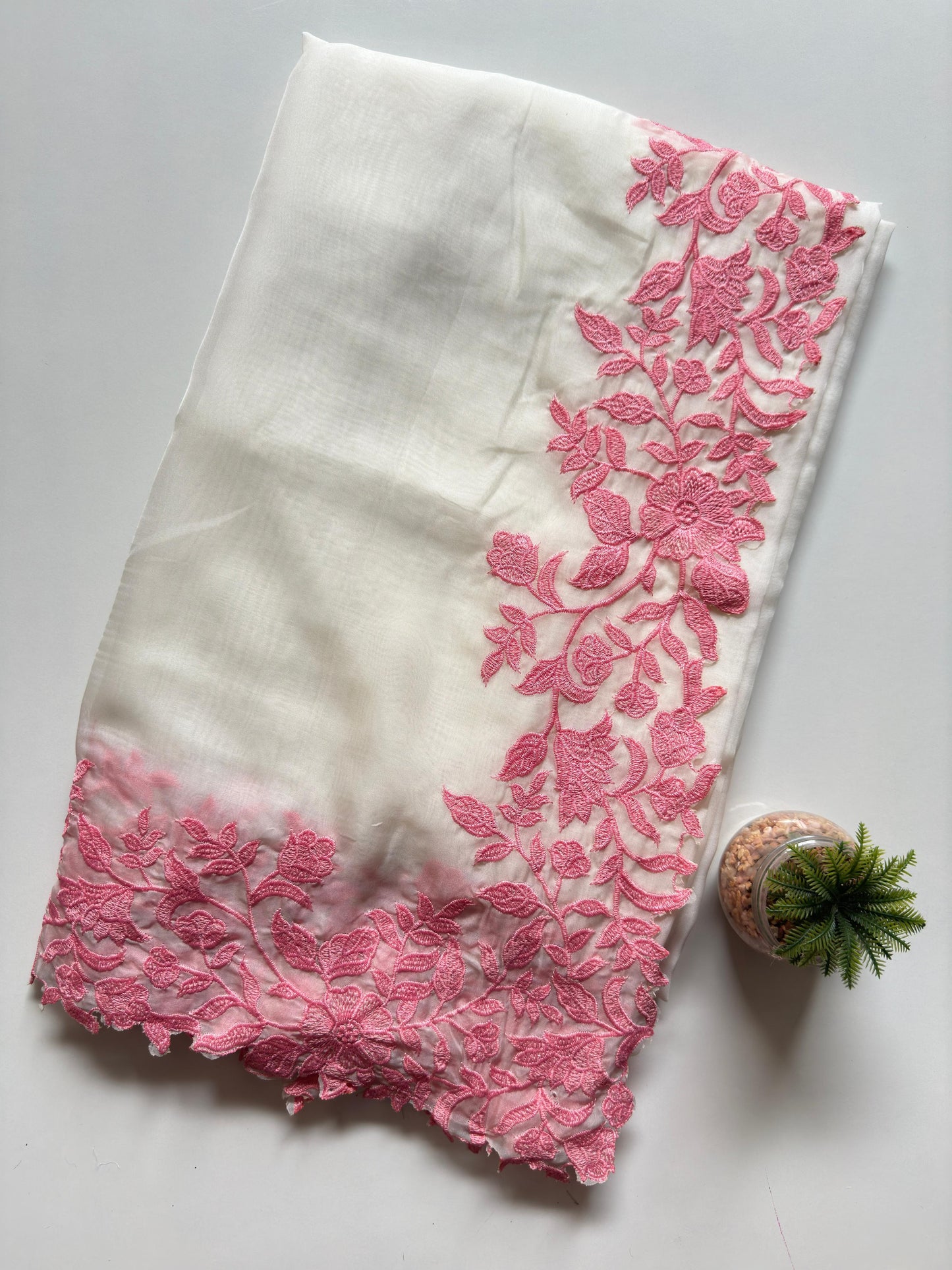 Pure Tebby Soft Orgenza Saree