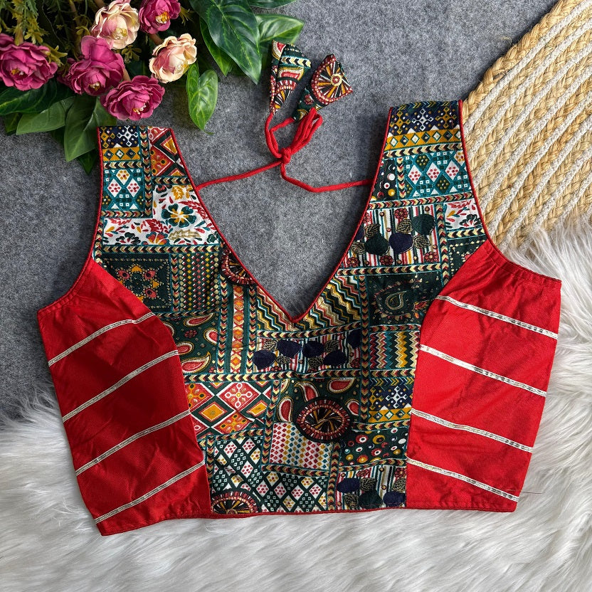 Heavy Rayon Cotton - Premium Readymade Blouse
