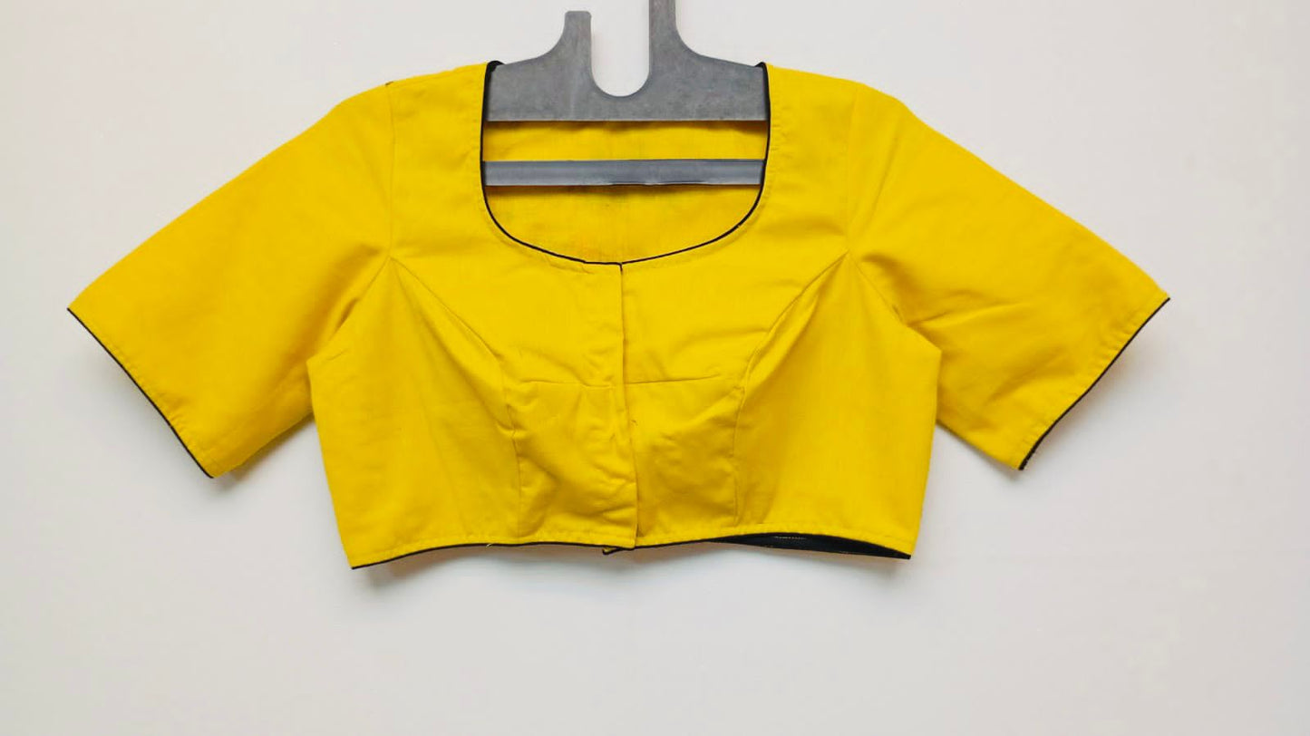 Cotton Embroidery Work - Premium Designer Blouse