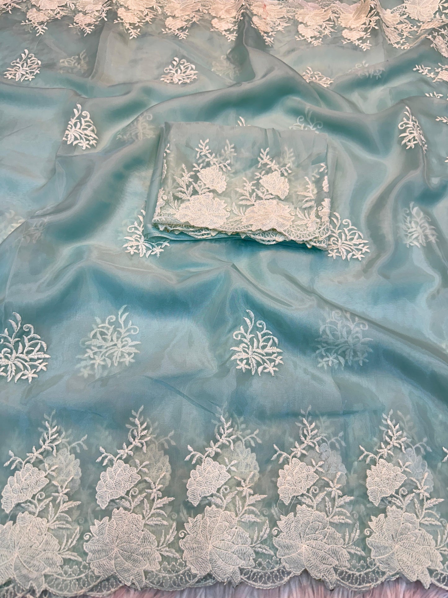 Soft Water Silk Fabric Saree