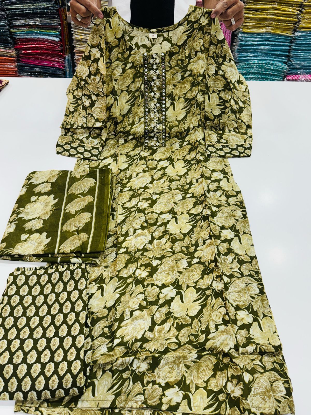 Cotton salwar suit
