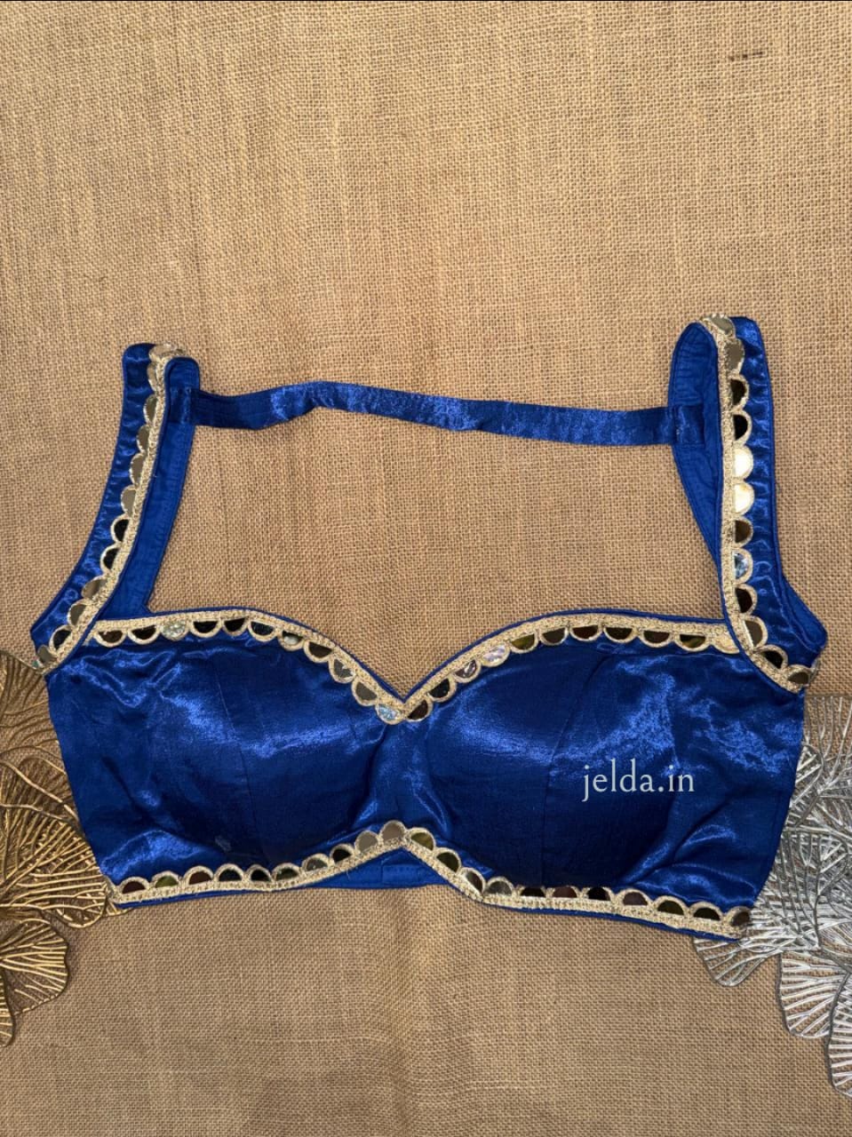 Premium Mirror Work Blouses – Modal Silk Fabric