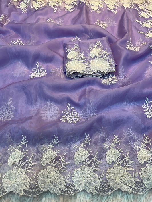 Soft Water Silk Fabric Saree