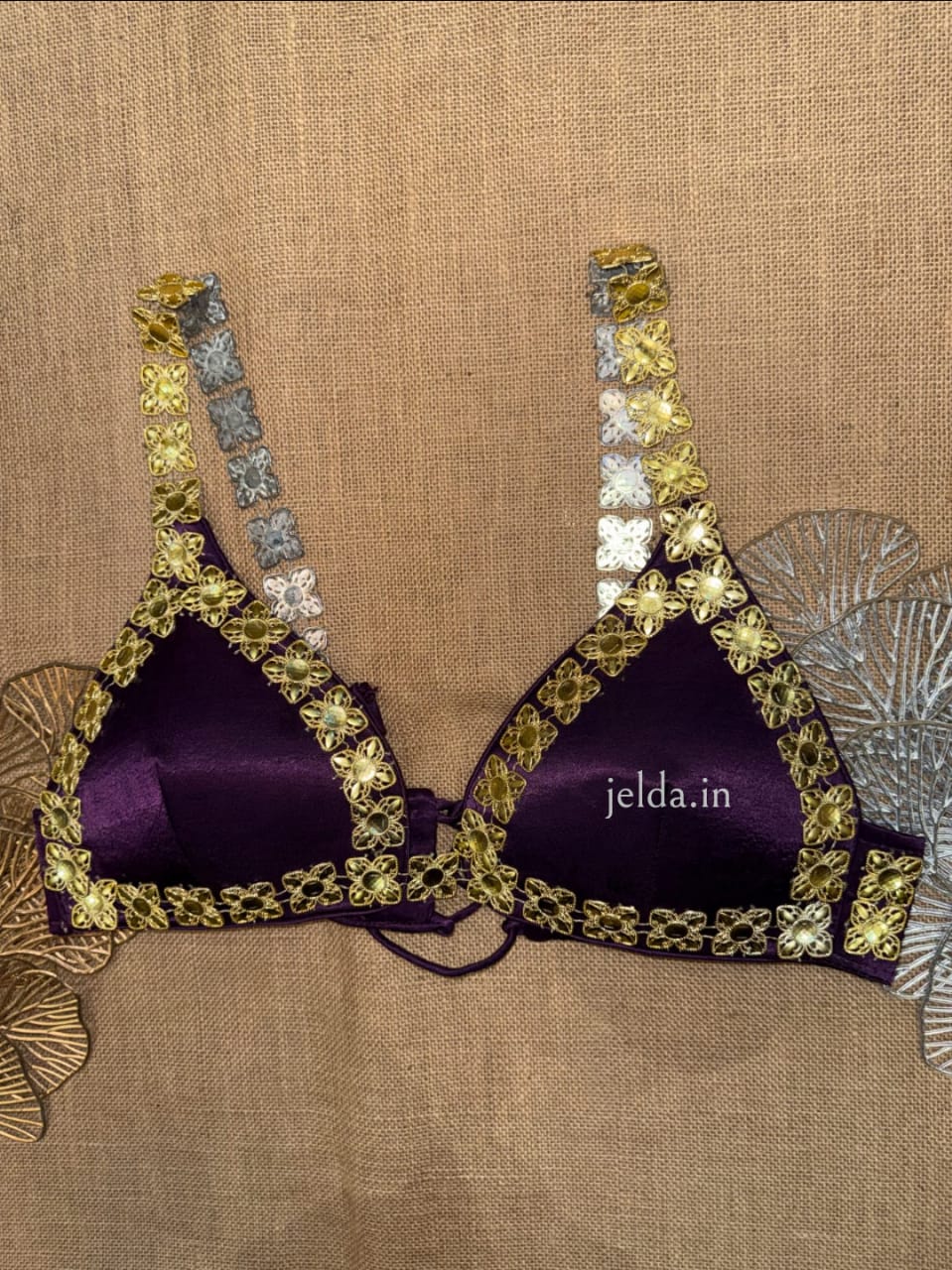 Designer Handcrafted Partywear Blouses – Triangle Cut