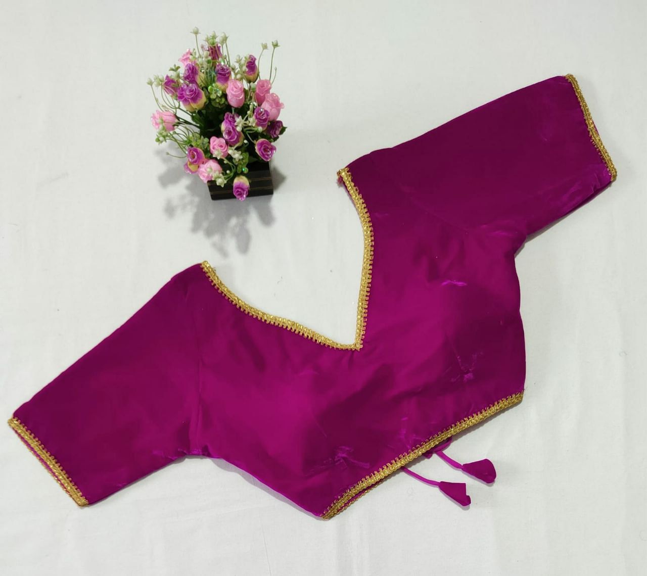 Heavy Rich 9000 Velvet Designer Ready Made Blouse