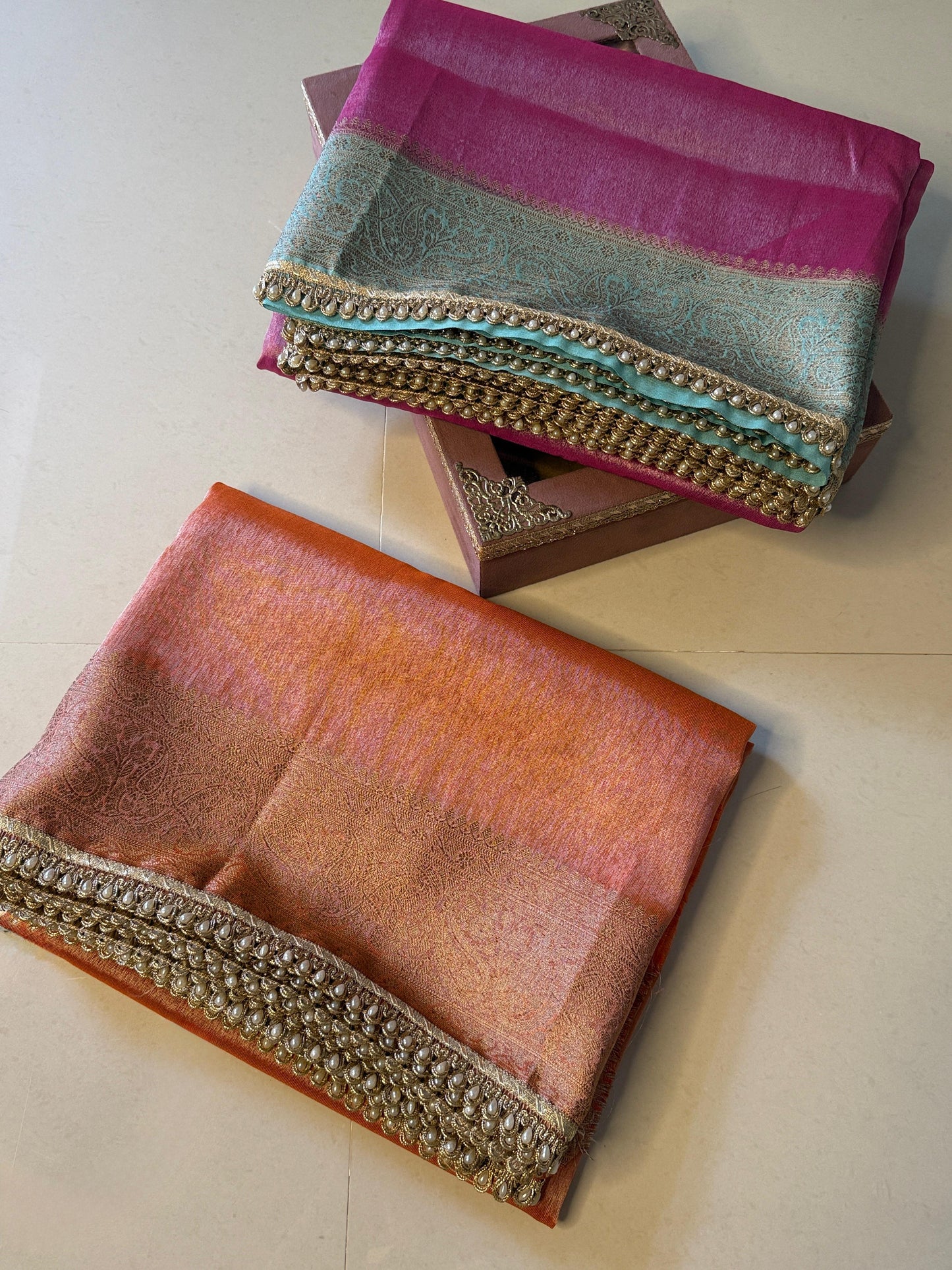 Banarasi Katan Tissue Soft Silk Saree