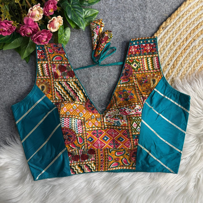 Heavy Rayon Cotton - Premium Readymade Blouse