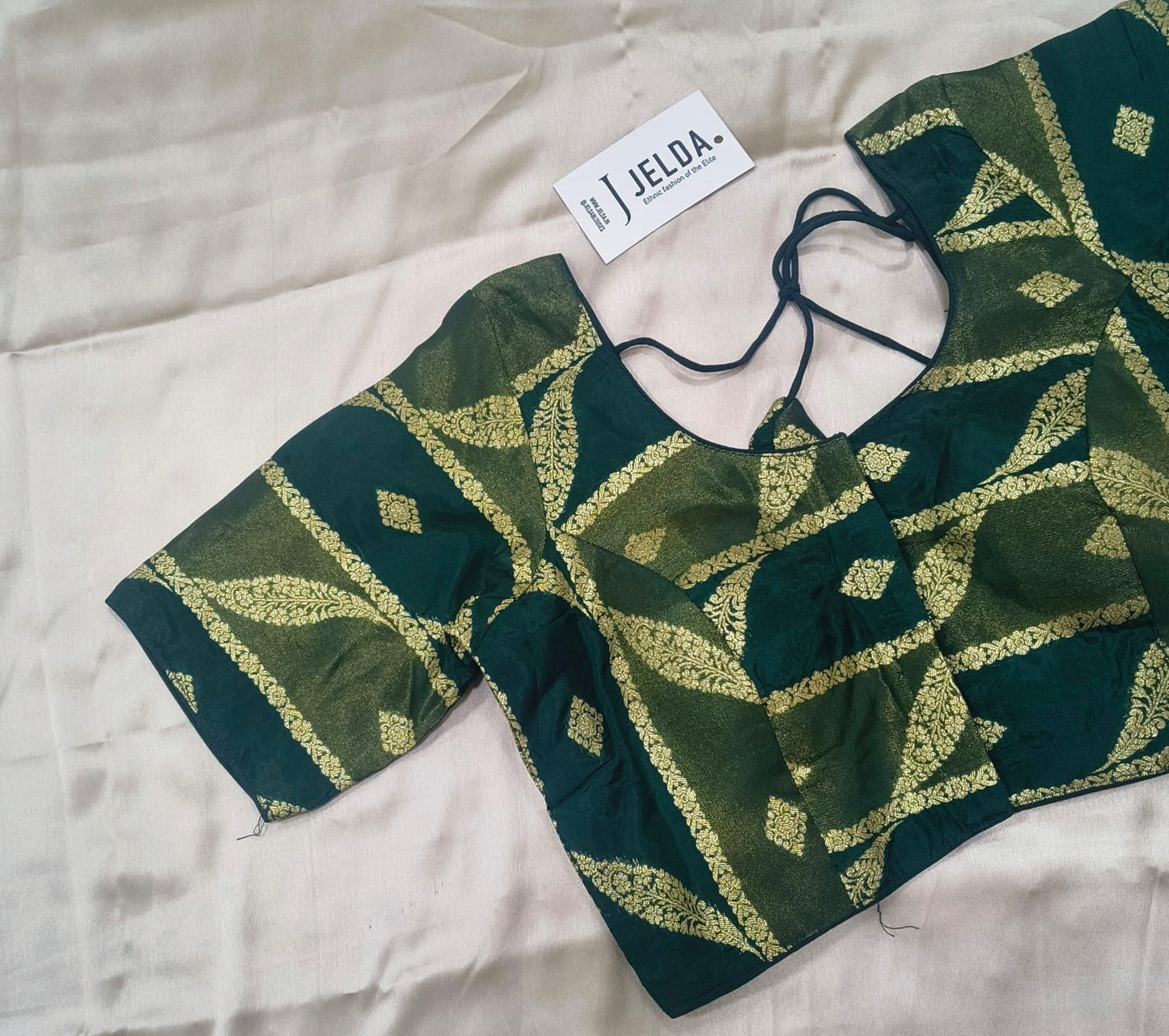 Banaras silk ready made blouse
