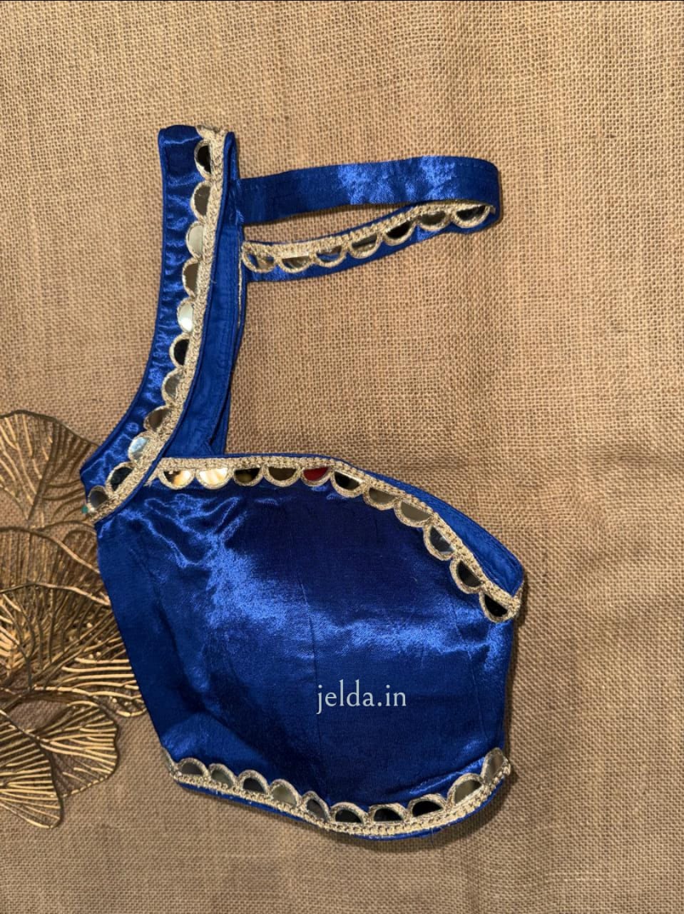 Premium Mirror Work Blouses – Modal Silk Fabric
