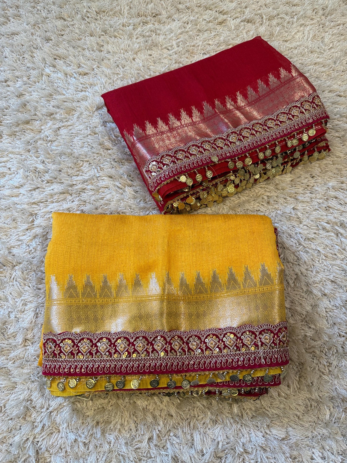Banarasi Katan Georgette Soft Silk Saree