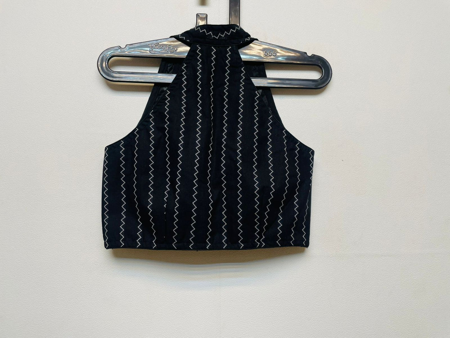 Cotton halter neck designer blouse