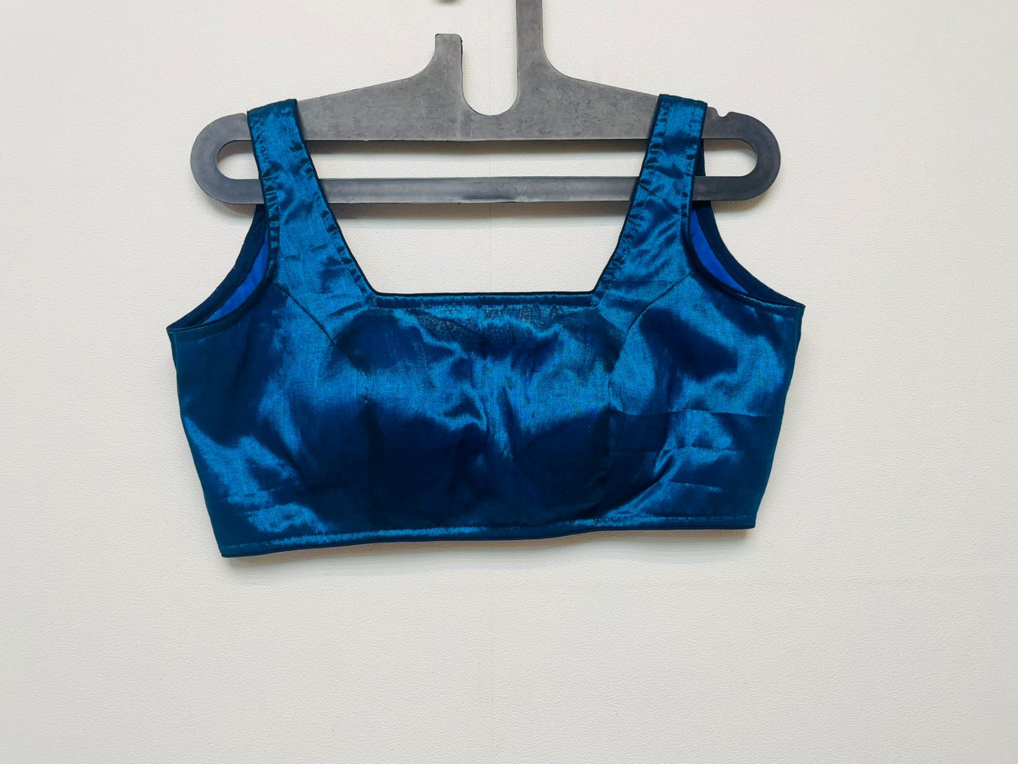 Satin Silk Sleeveless - Premium Designer Blouse