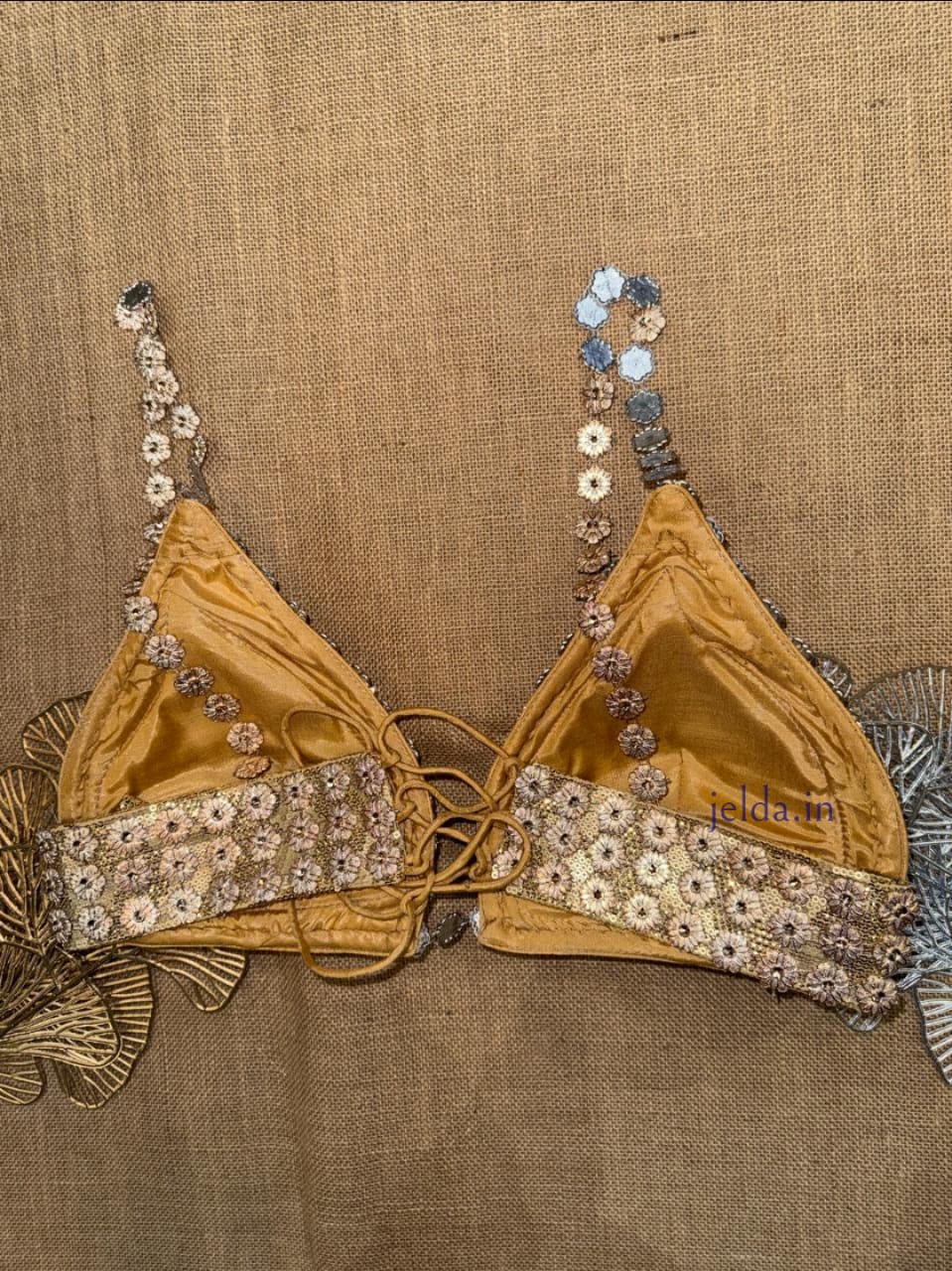 Designer Handcrafted Partywear Blouses – Triangle Cut