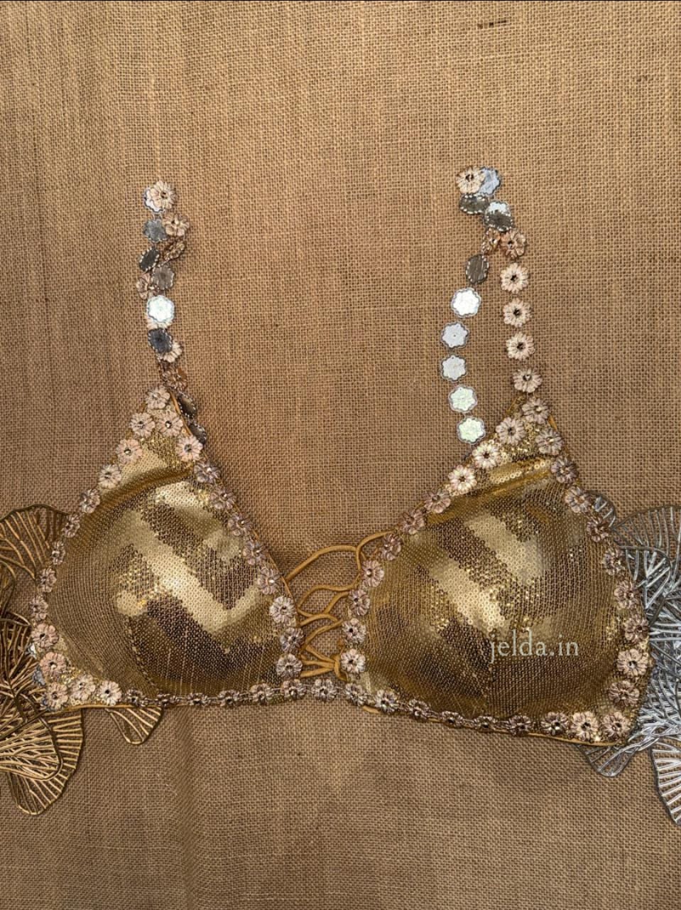 Designer Handcrafted Partywear Blouses – Triangle Cut