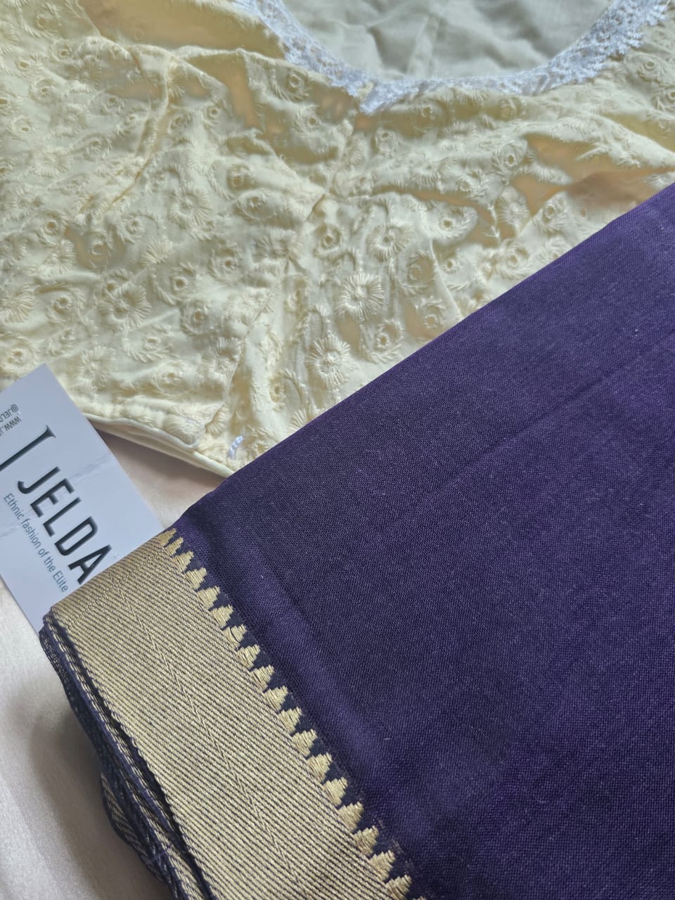 Pure Mercedes Cotton Saree