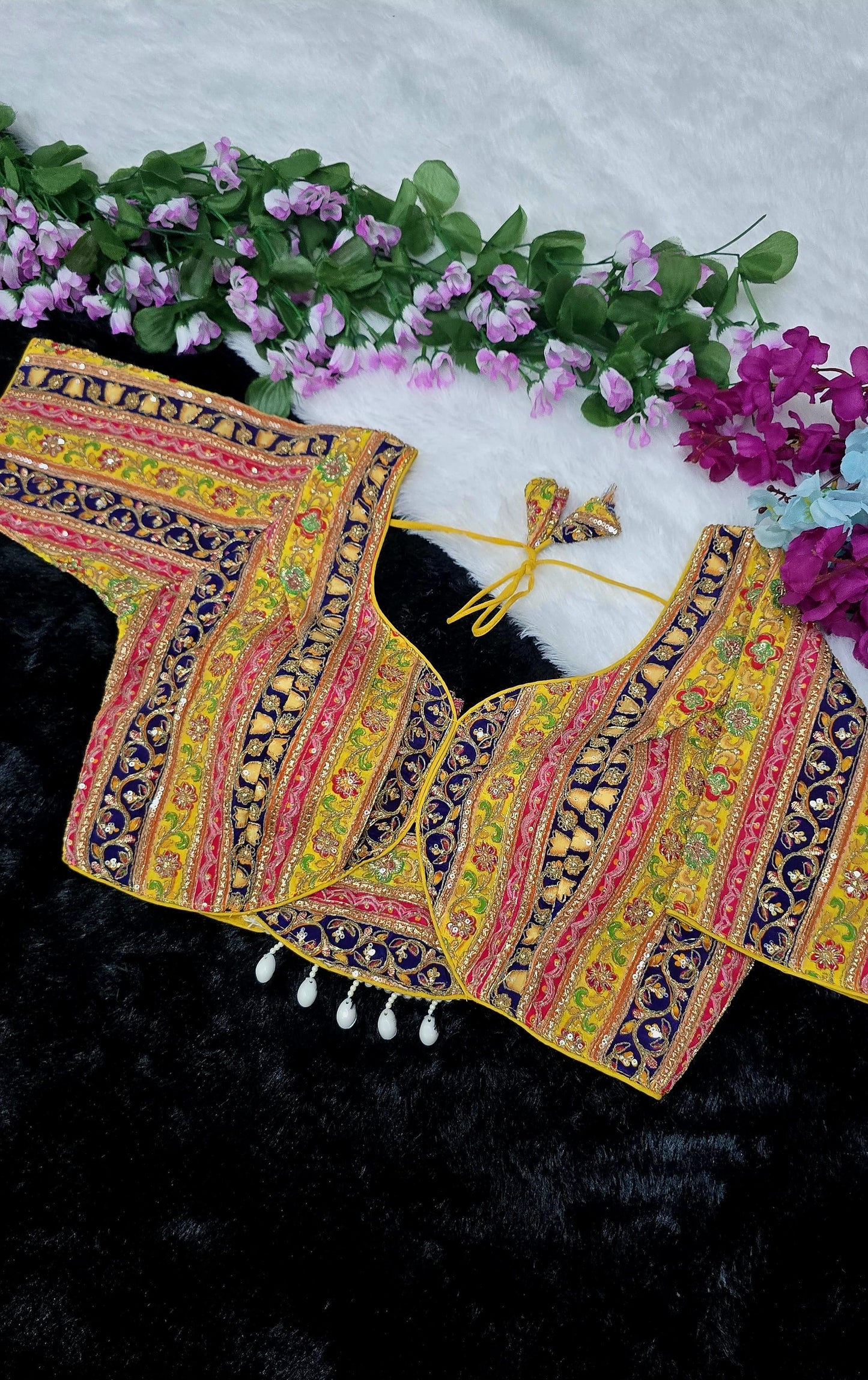Crep viscose pojisan ready made blouses