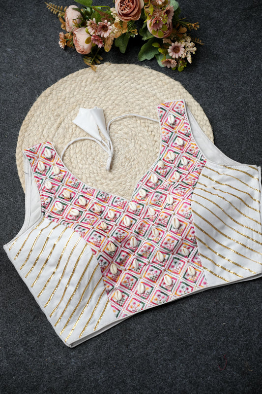 Magic Cotton Real kodi and Gotta Lace ready made blouses