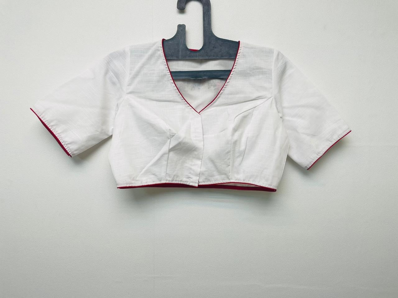 Pure Cotton Embroidery - Premium Designer Blouse