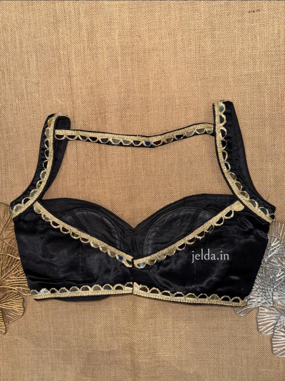 Premium Mirror Work Blouses – Modal Silk Fabric