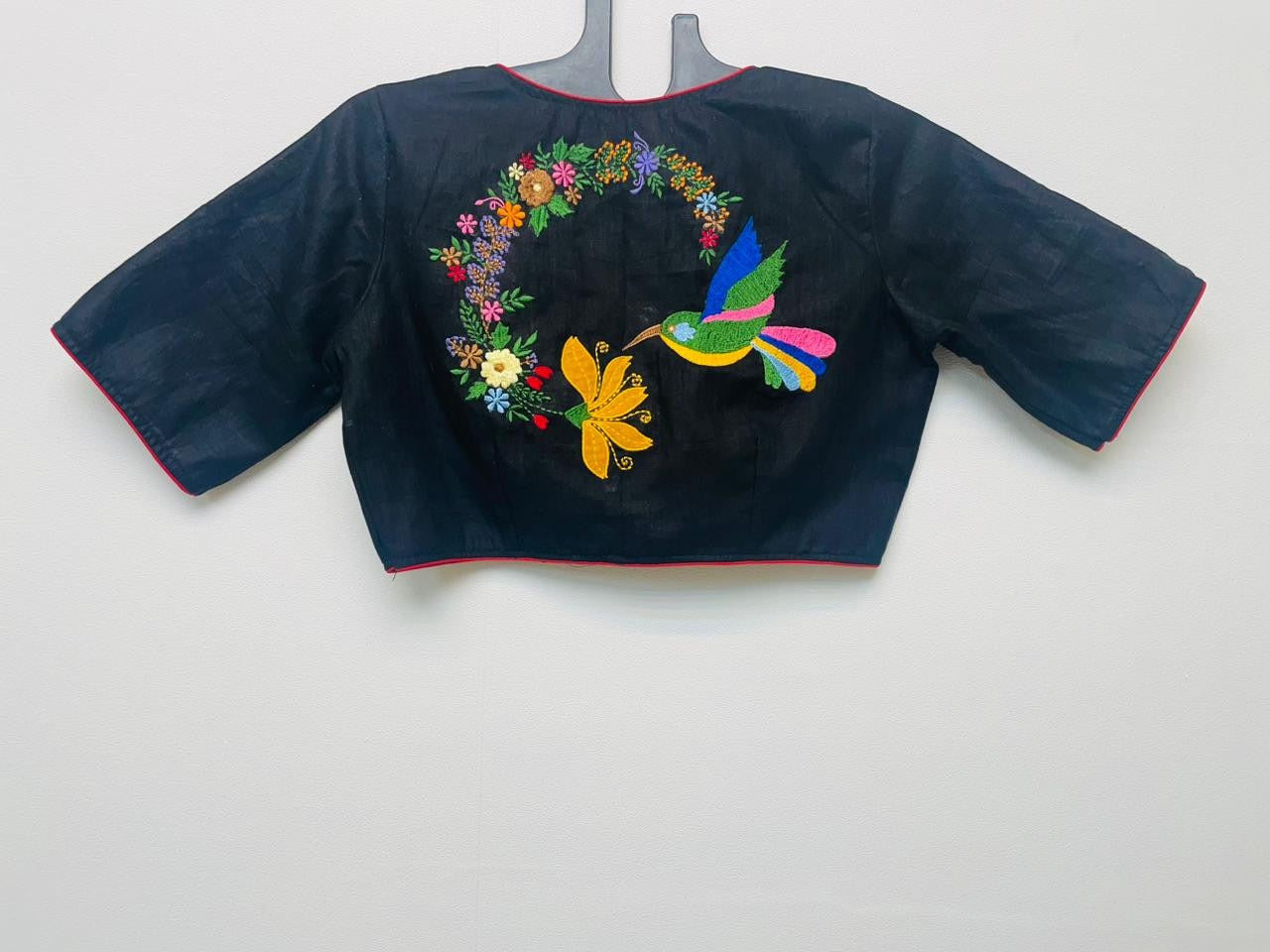 Pure Cotton Embroidery - Premium Designer Blouse