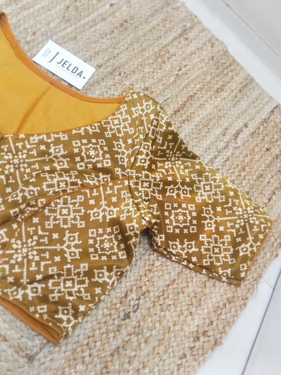 Modal silk ready made blouse