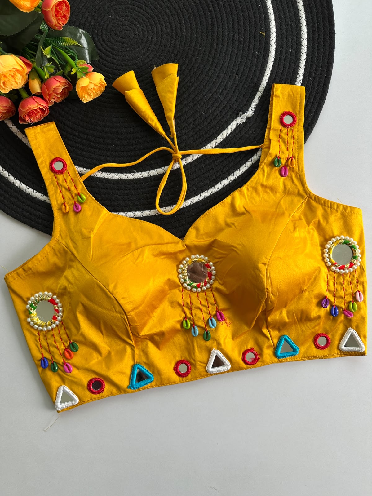 Pure Raw Silk ready made blouse