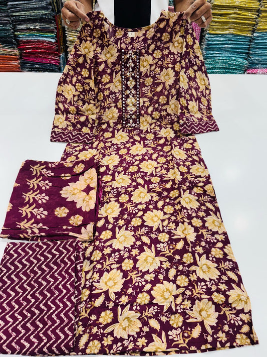 Cotton salwar suit