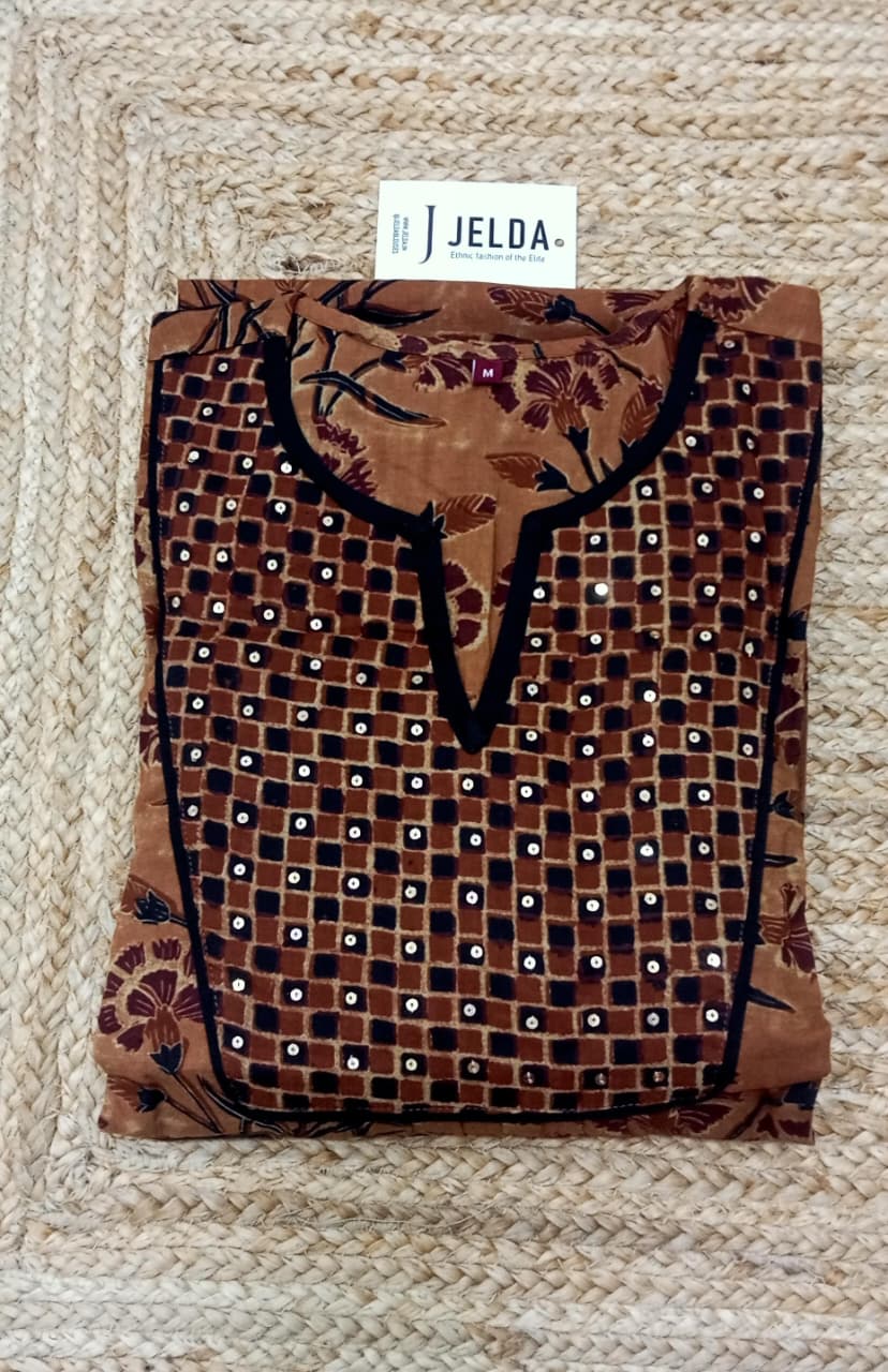 Cotton printed salwar suit
