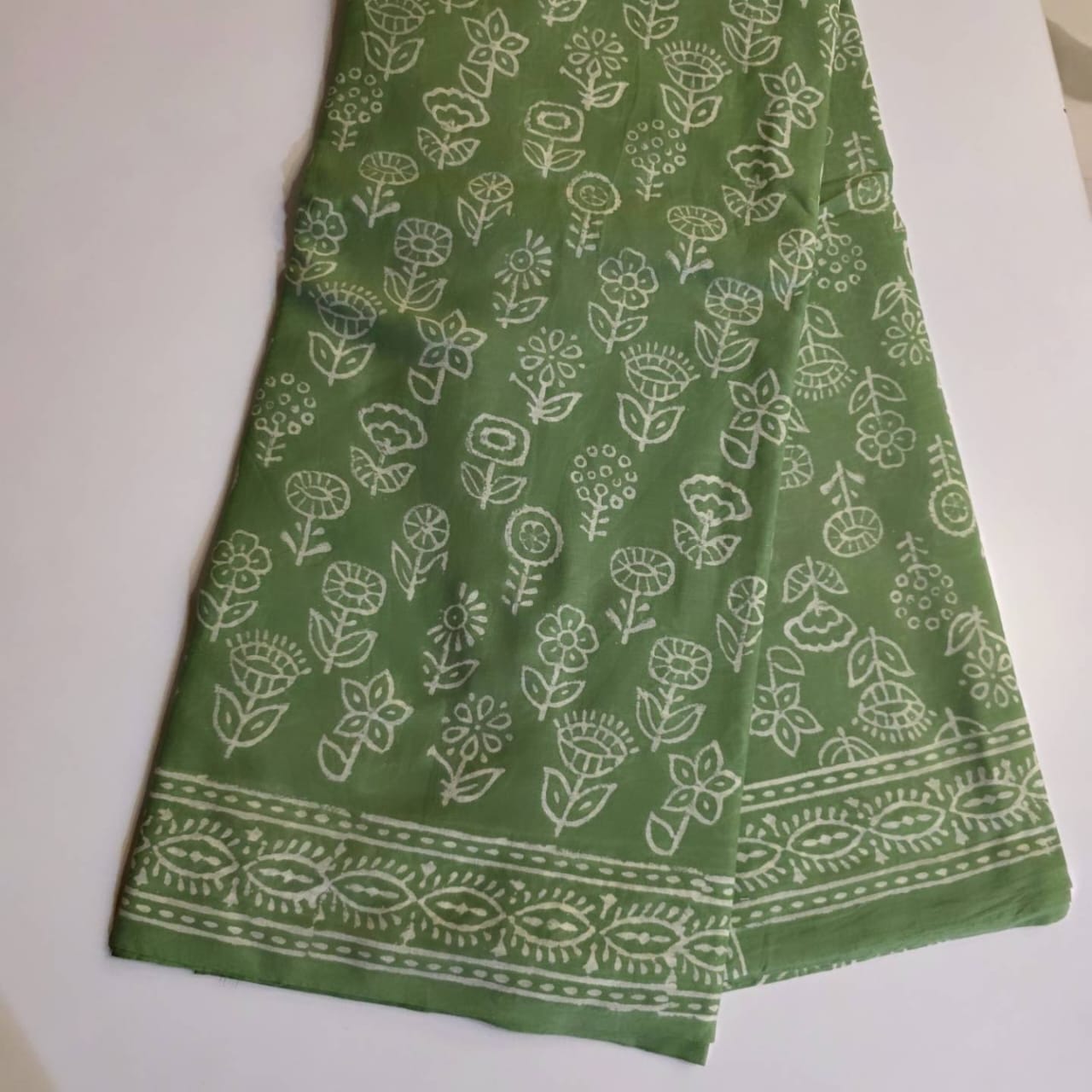 Premium Cotton Mulmul Saree with designer blouse combo