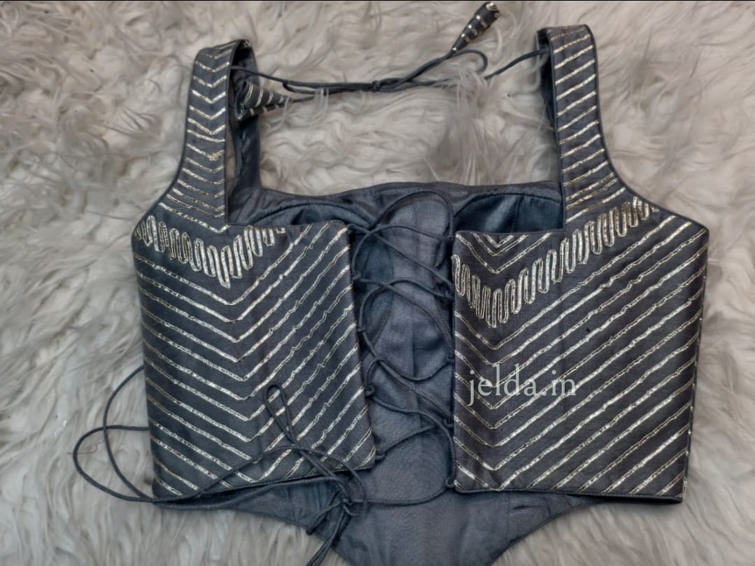 Corset gota patti custom made blouse
