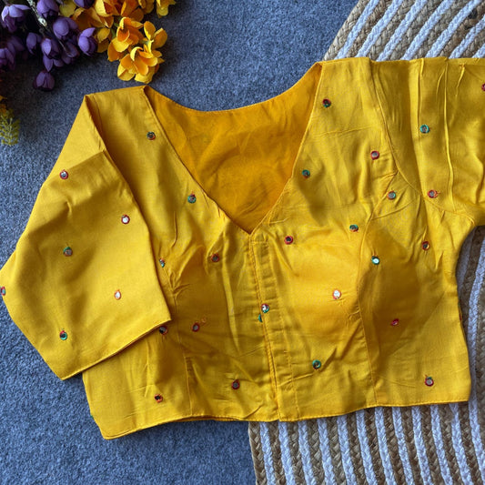 Reyon Cotton ready made blouse