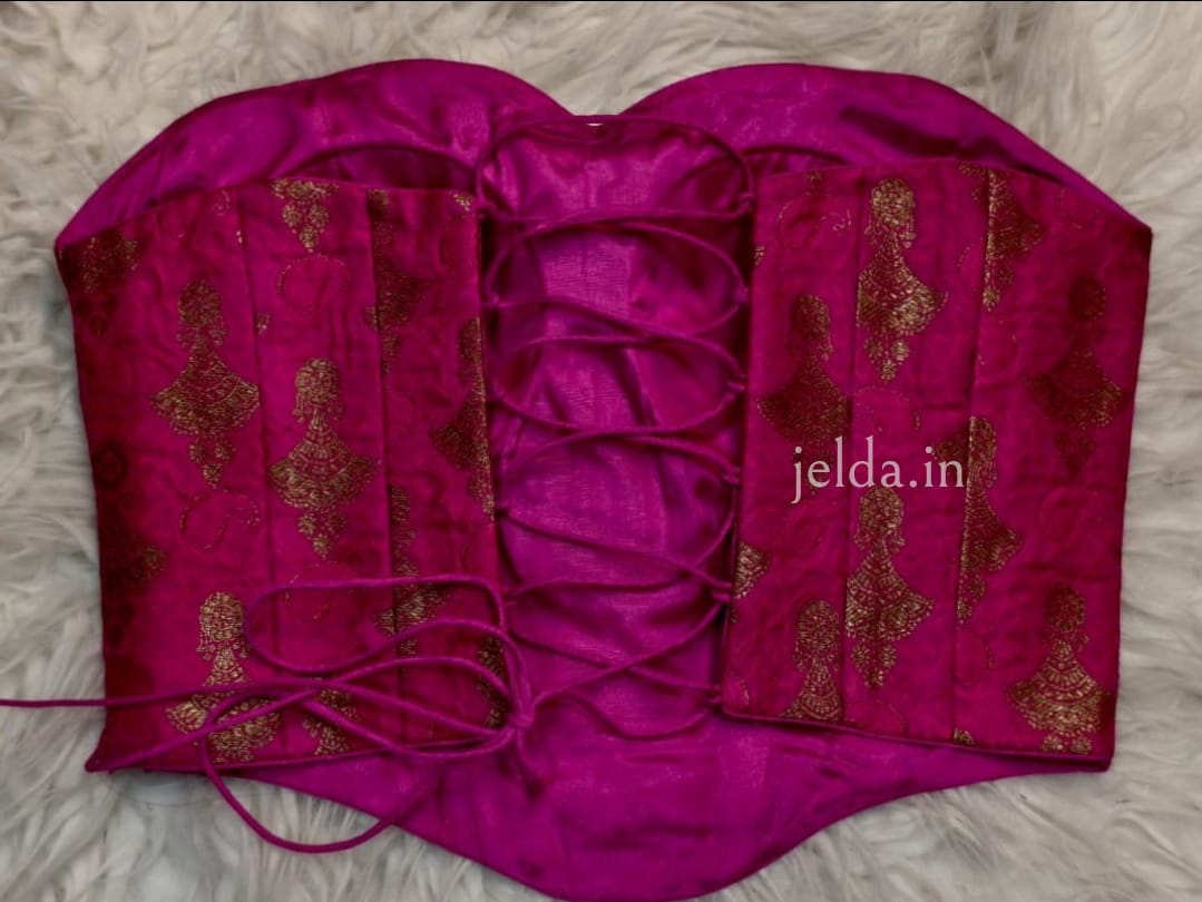 Corset gota patti custom made blouse