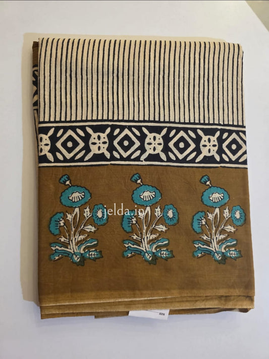 Premium Cotton Mulmul Saree