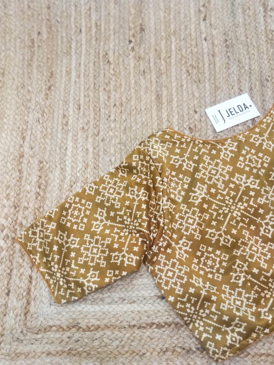 Modal silk ready made blouse