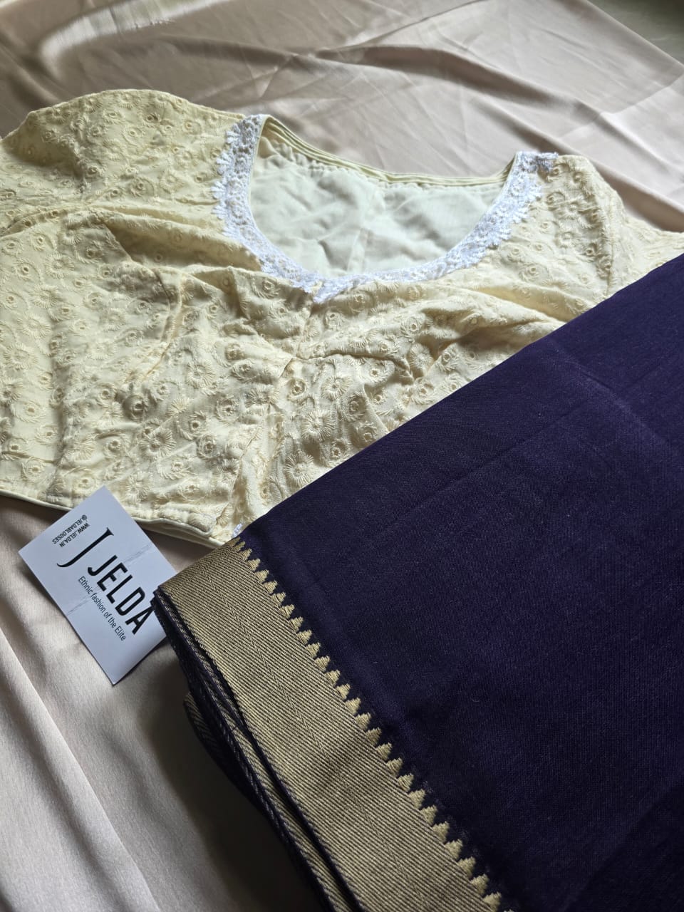 Pure Mercedes Cotton Saree