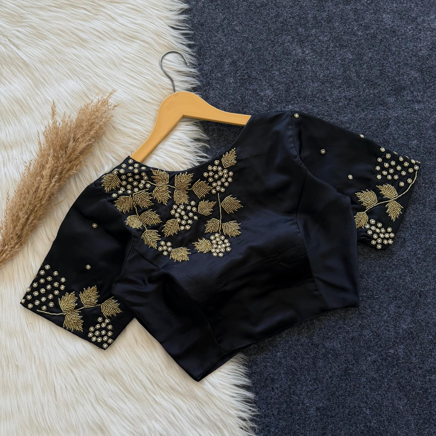 Beautiful handwork ready made blouse