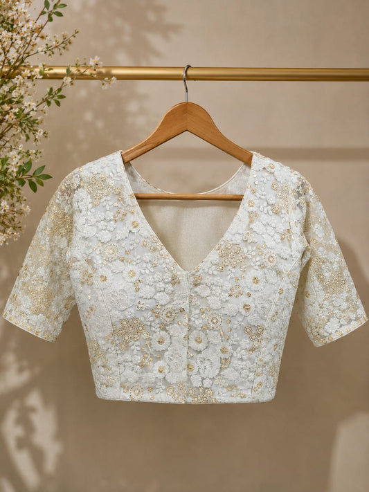 Heavy work bridal ready made blouse