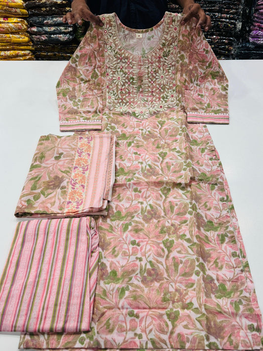 Cotton salwar suit