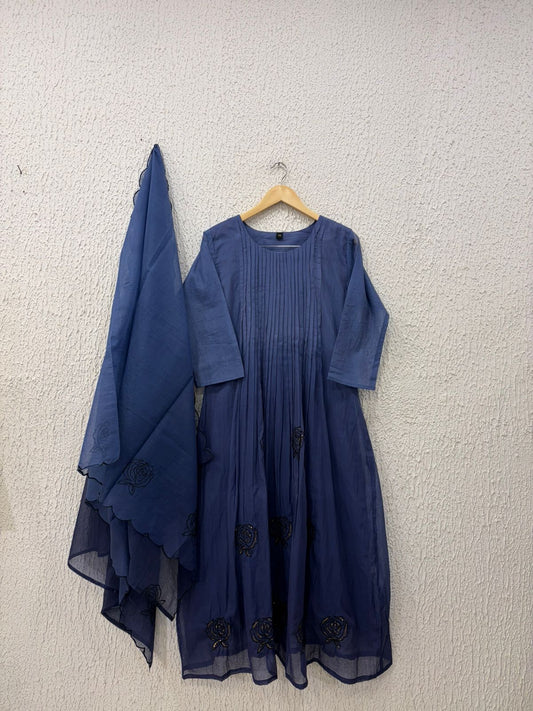 Cotton embroidery salwar suit