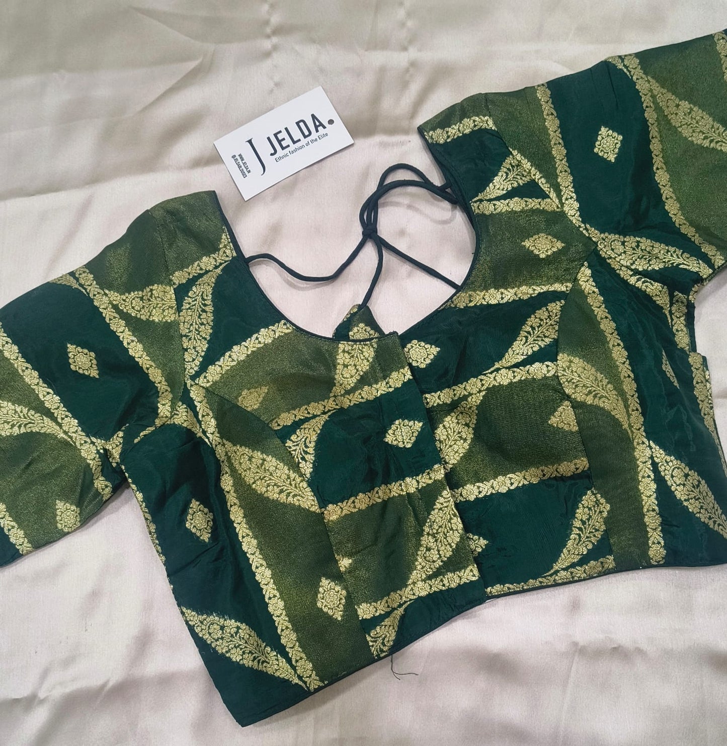 Banaras silk ready made blouse