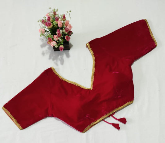 Heavy Rich 9000 Velvet Designer Ready Made Blouse