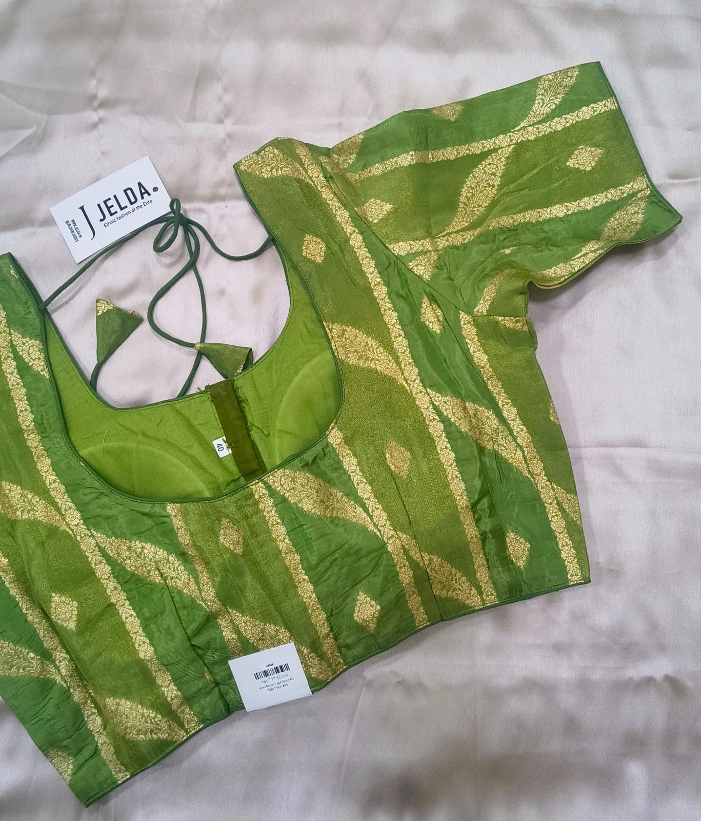 Banaras silk ready made blouse