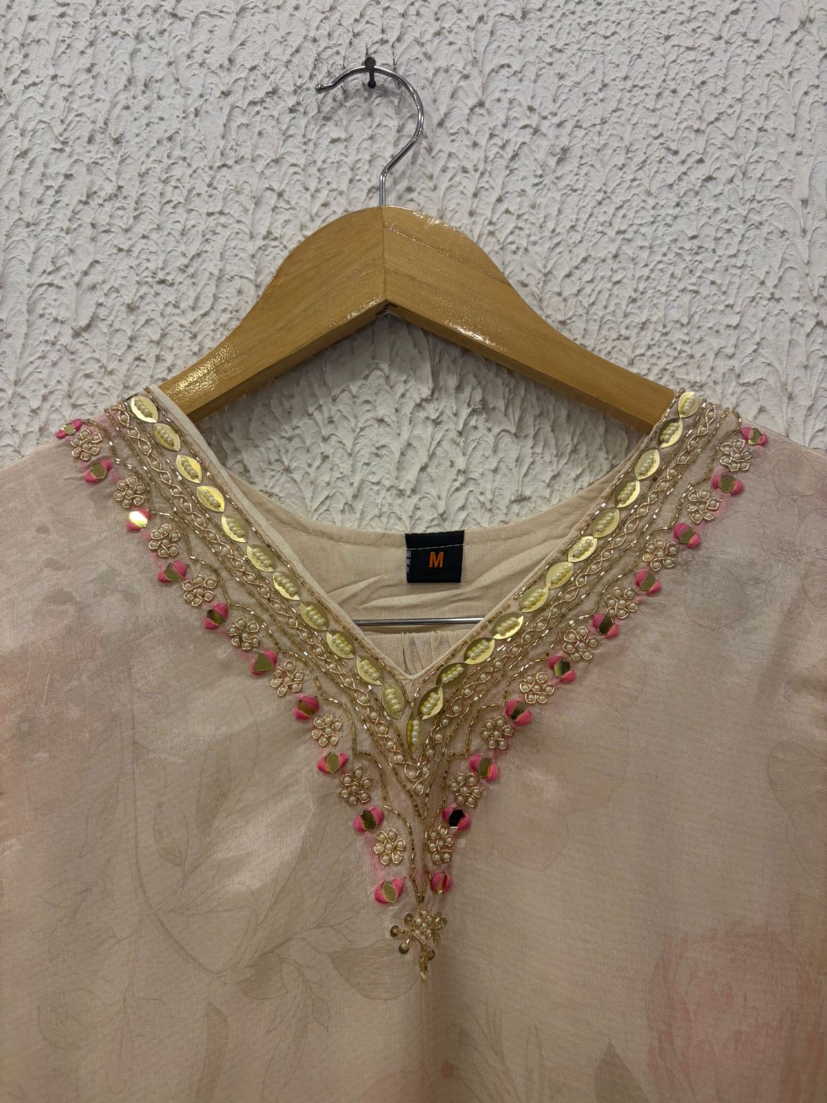 Cotton embroidery work salwar suit