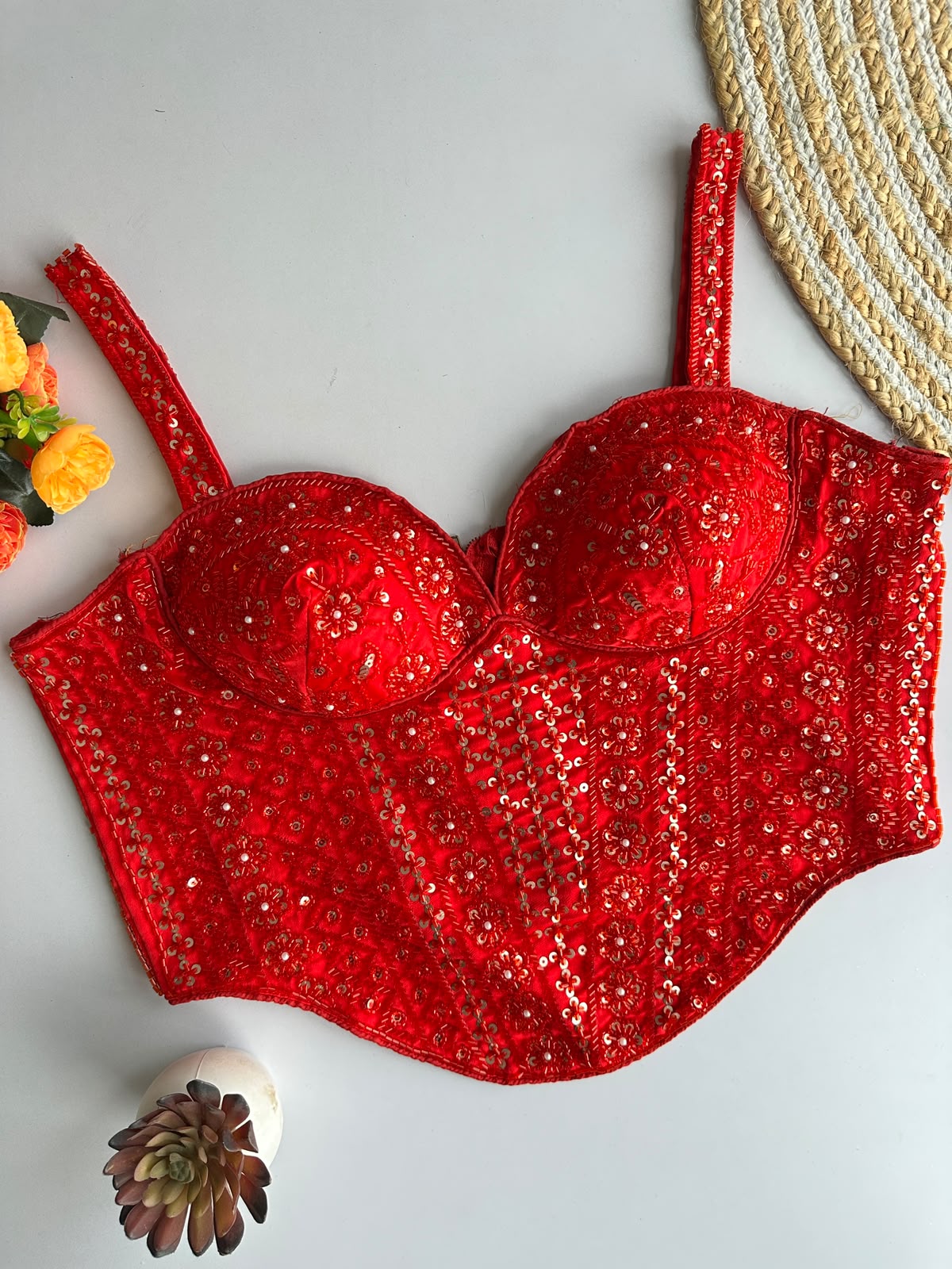 New Beautiful Beats Works Spaghati ready made blouse