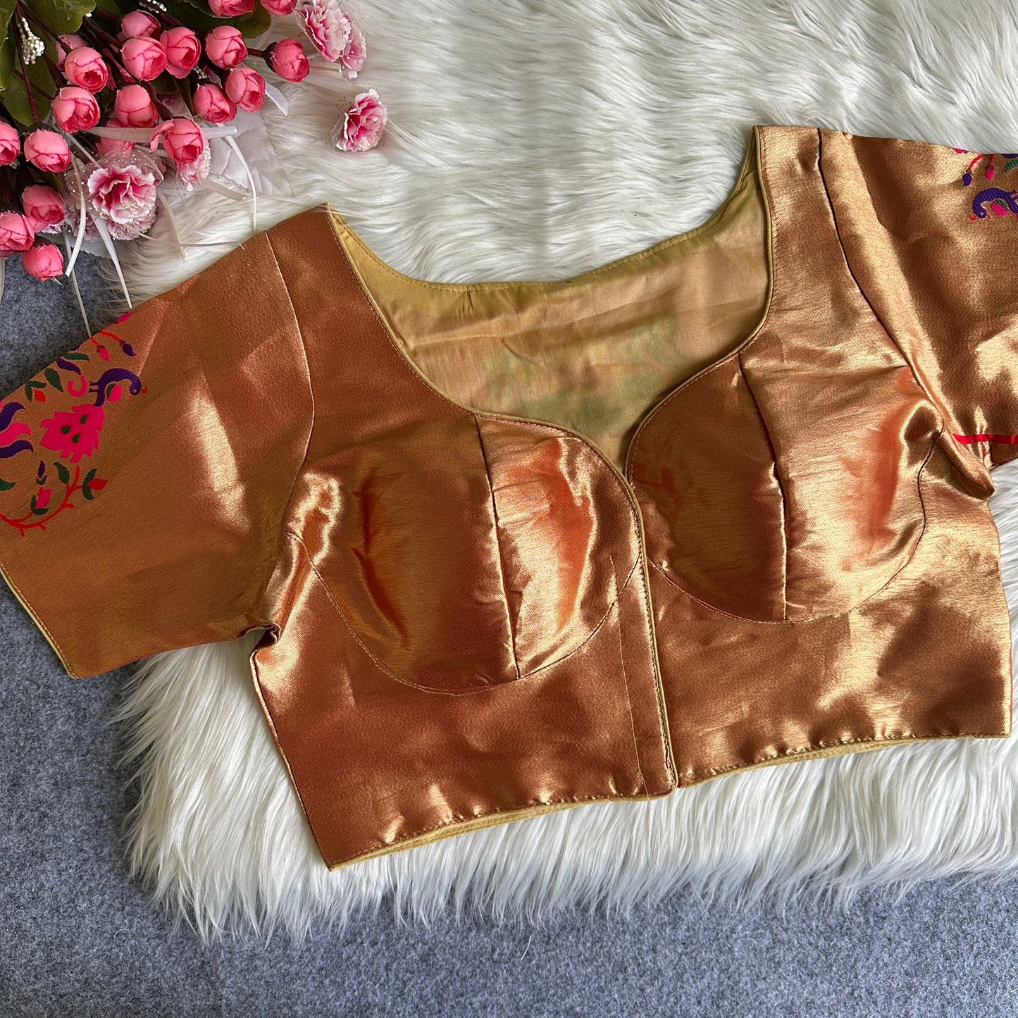 Paithani ready made blouse